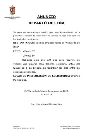 Imagen REPARTO LEÑA